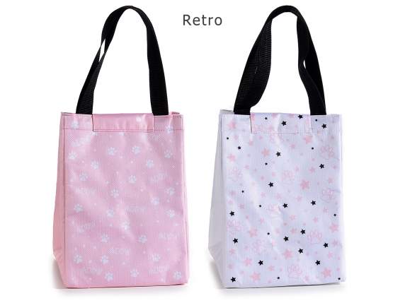 Borsa termica-lunch bag c- manici e chiusura velcro