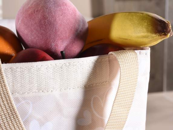 Borsa termica-lunch bag c-manici e chiusura in velcro