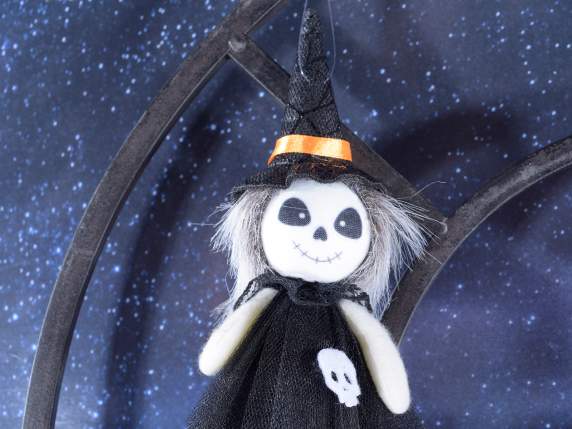 Personaggio Halloween gambelunghe da appendere c-abito tulle