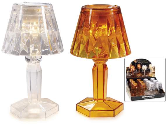 Mini lampada con luce LED da appoggiare