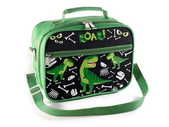 Borsa termica - lunch bag tasca frontale, manico e tracolla