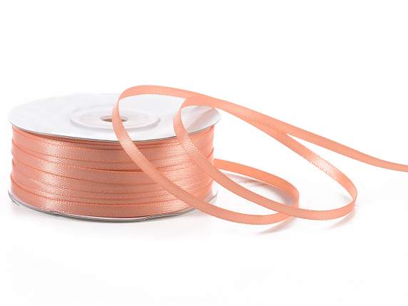 Nastro doppio raso 3mm salmone
