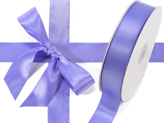 Nastro doppio raso 25mm lavanda