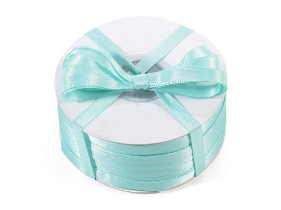 Nastro doppio raso 6mm tiffany