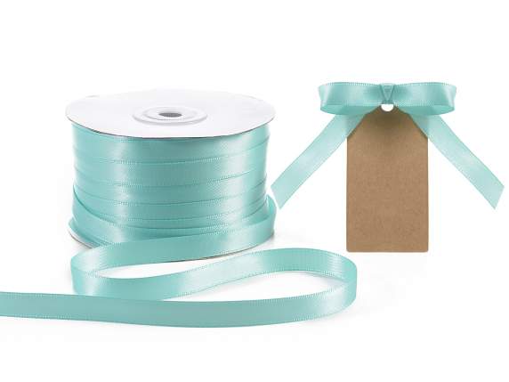 Nastro doppio raso 10mm tiffany