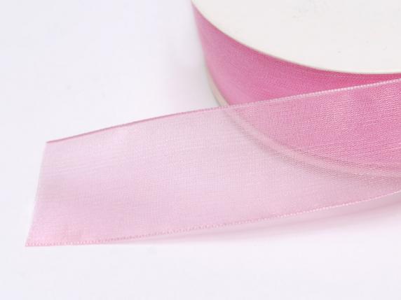 Nastro organza 25mm fucsia