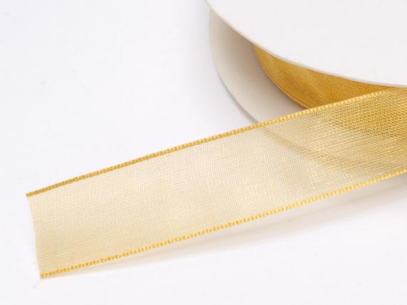 Nastro organza 15mm oro