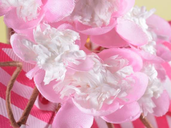 Rametto di fiori di pesco artificiali