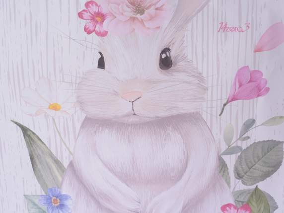 Sacchetto-busta medio in carta con stampa Bunny