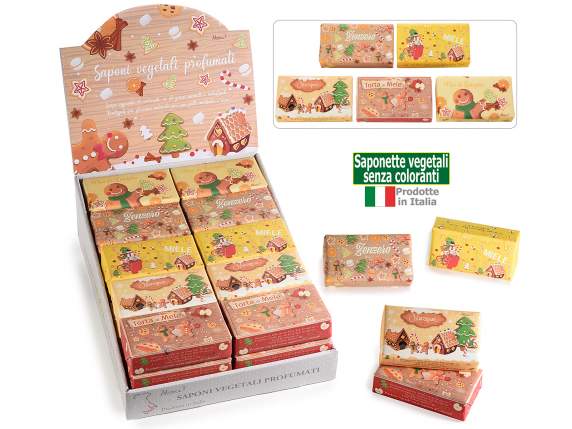 Saponetta vegetale 150gr senza coloranti in espositore