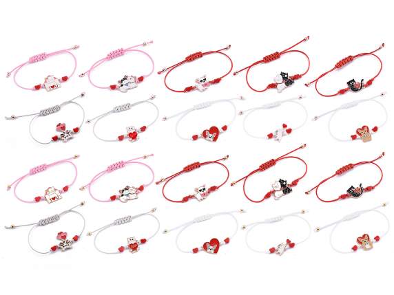 Sorpresa bracciale con animaletto in card e busta alimentare