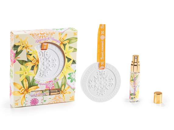 Difusor de yeso colgante con aceite perfumado de 5 ml.