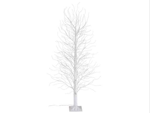 Árbol de diamantes 2.10H blanco 1700 LED blanco cálido