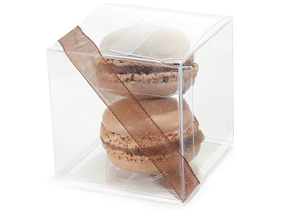 Caja cúbica de PET - grado alimenticio