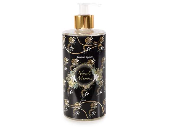Dispensador de jabón líquido de 500 ml con Neroli y Mimosa