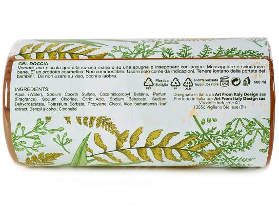 Gel de ducha Botanical Garden de 500 ml con dosificador