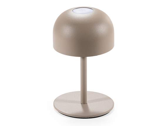 Mini lámpara LED de metal, larga duración con cable USB