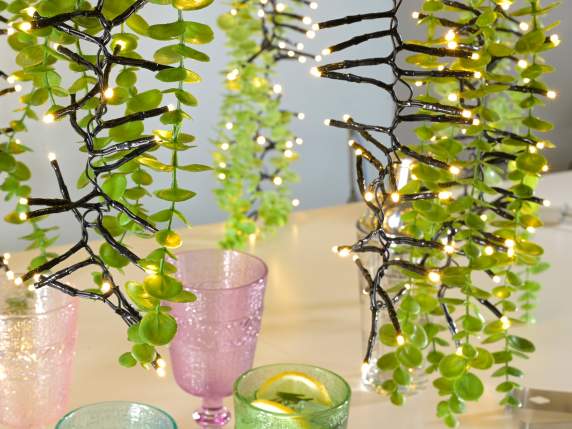 Luces cascada 6 cables 480 LED con transformador