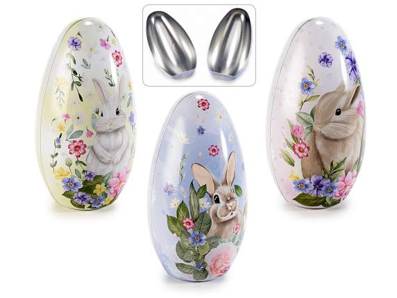 Huevo de Pascua metal aprible para uso alimentario