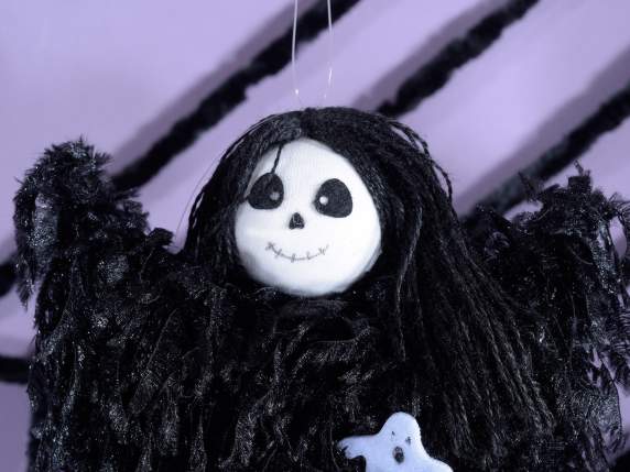 Efecto pluma fantasma de Halloween para colgar