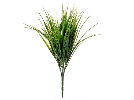 Mazzo di erba verde artificiale