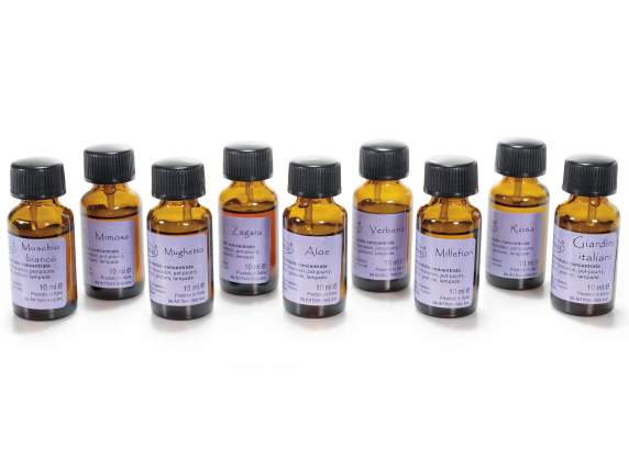 Sampling set of 9 10ml oil bottles