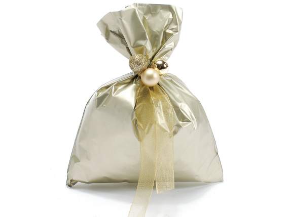Matte champagne metallic envelope 15x20h 45 micron