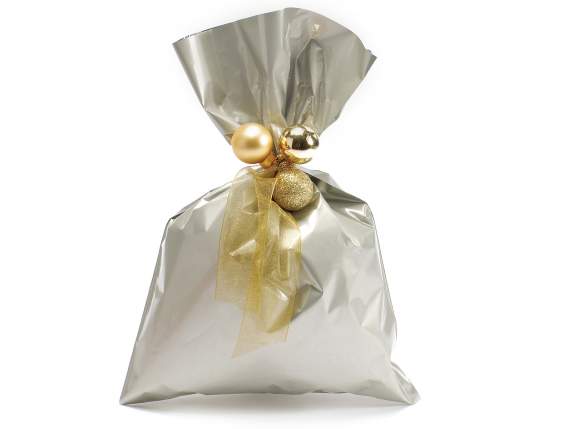 Matte champagne metallic envelope 20x30h 45 micron