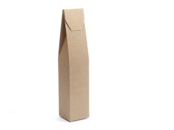 Box for 1 rustic natural bottle