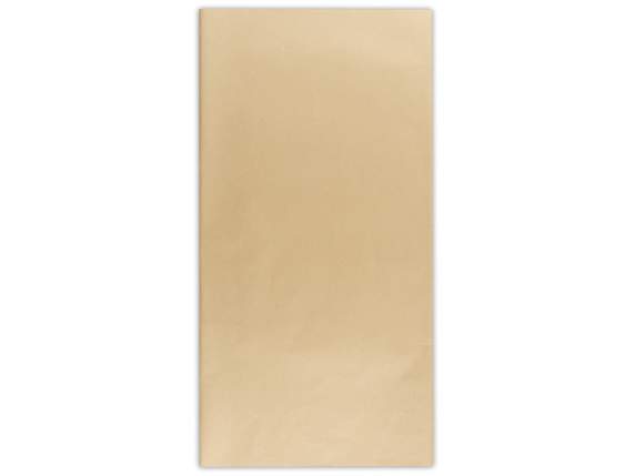 Pack of 50 sheets of natural kraft wrapping paper