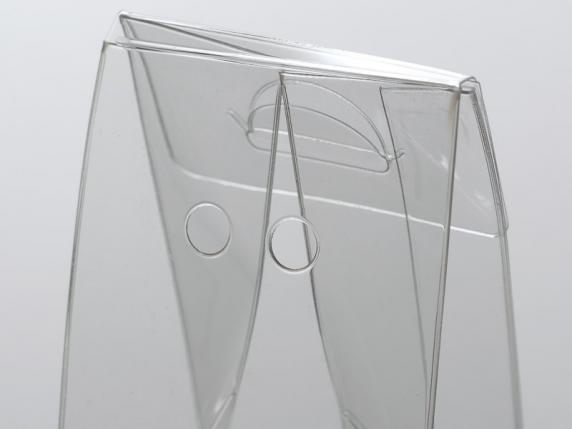 Tall rectangular PET box - food grade