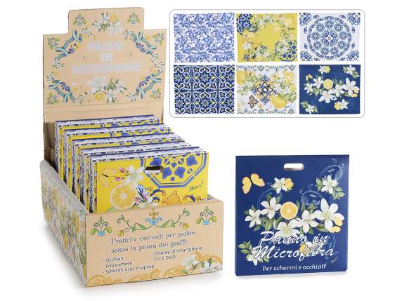 Paño de microfibra para limpieza de pantallas-gafas con esta