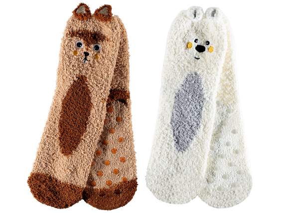 Paquete de regalo de un par de calcetines suaves