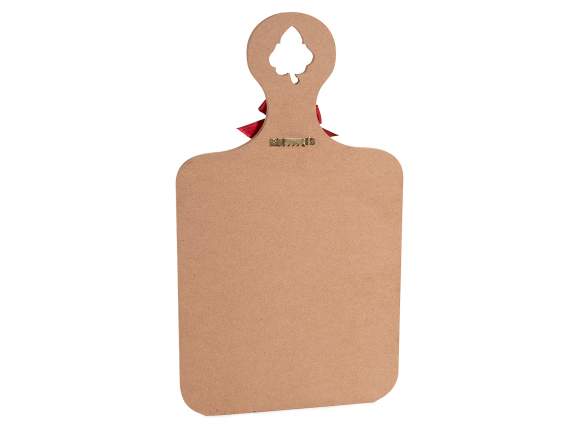 Planche à découper décorative avec détails en
