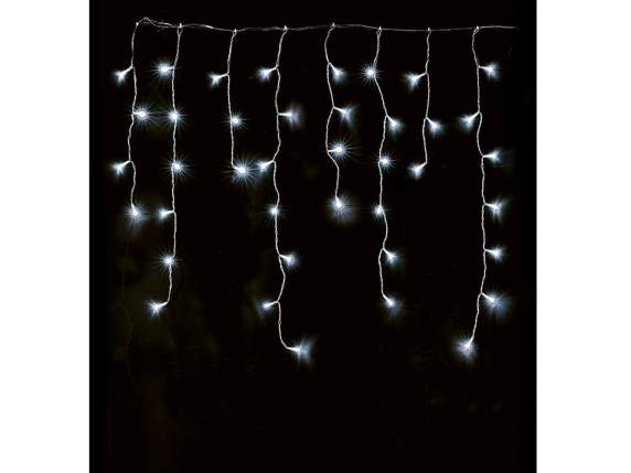 Rain light 100 hanging wires 500LED cold white mt10x0,6H