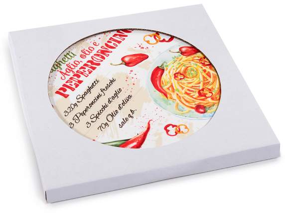 Trivet ceramic cu baza de pluta si sfoara