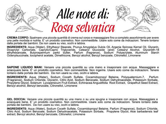 Ensemble de savon liquide, crème pour le corps et gel douche