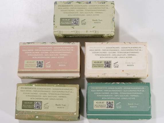 Savon végétal 150 g sans colorants - fabriqué en Italie