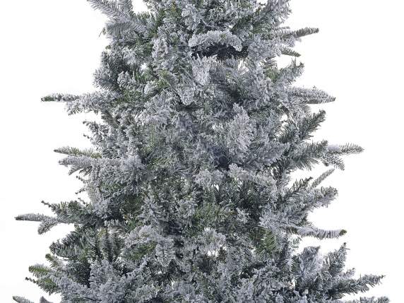 Calgary H240 snow-covered artificial pine with 1379 branches