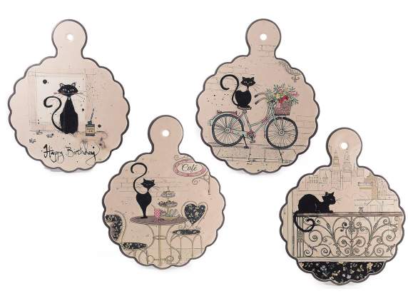 Sottopentola in ceramica opaca con stampa 