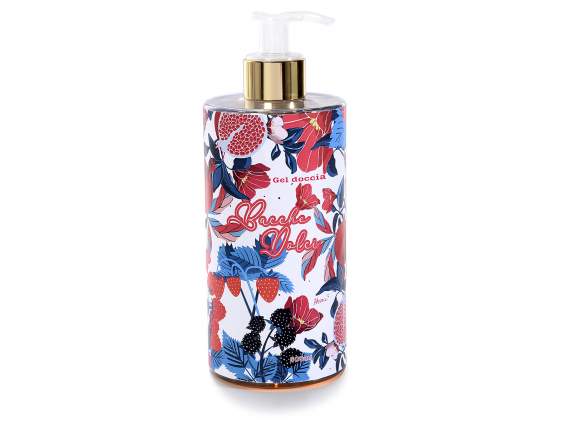 500ml shower gel with sweet berry dispenser