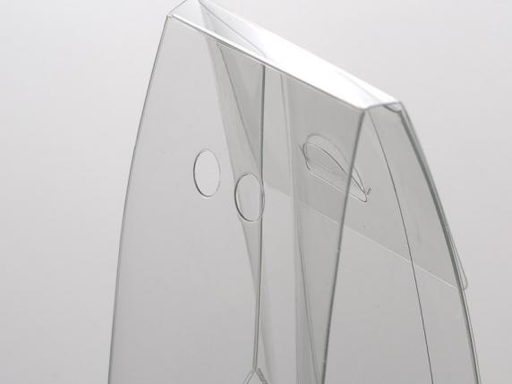 Tall rectangular PET box - food grade