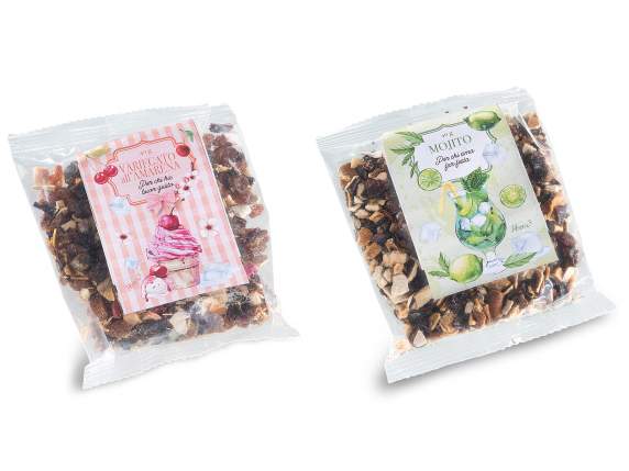 40 g dinfusion de tisane froide dans une tasse en verre