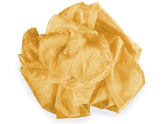 Telo in organza semplice oro