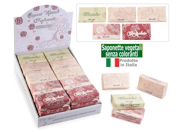 Vegetable soap 150gr without dyes in display