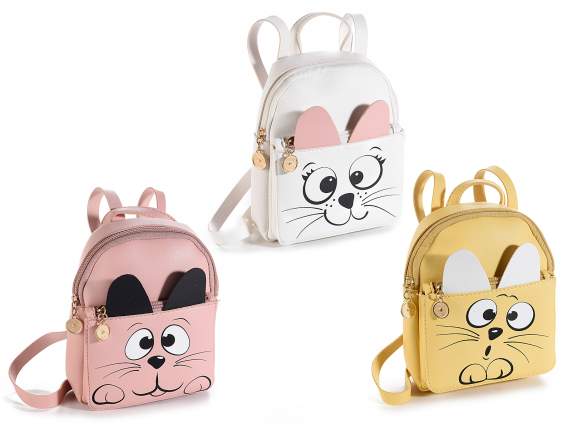Mochila con orejas cheap