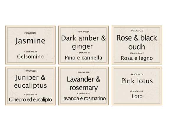 Lot de 30 bâtons dencens avec porte-encens Herbes exposées