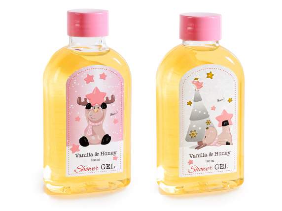 Shower gel in Pink Reindeer gift box