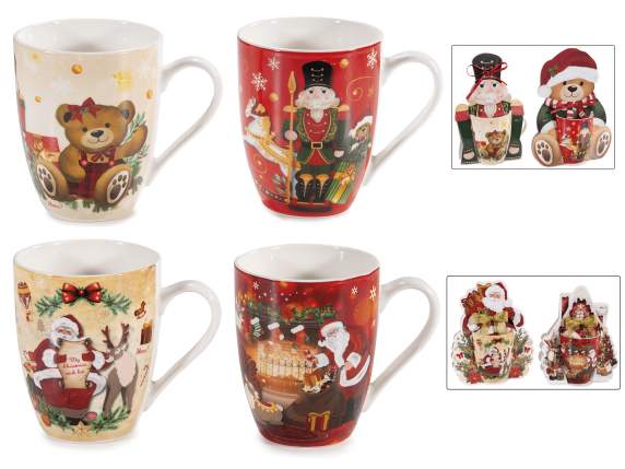 Christmas porcelain mug 300 ml