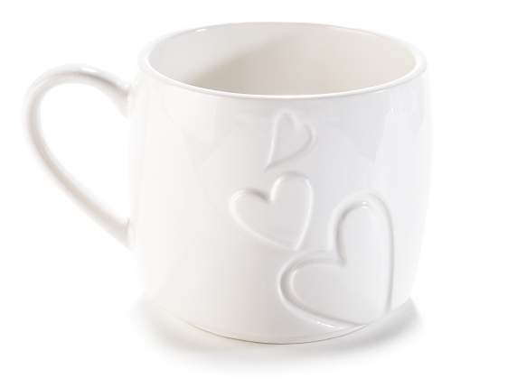 Porcelain mug 280ml with real gold decorations Mom - Dad